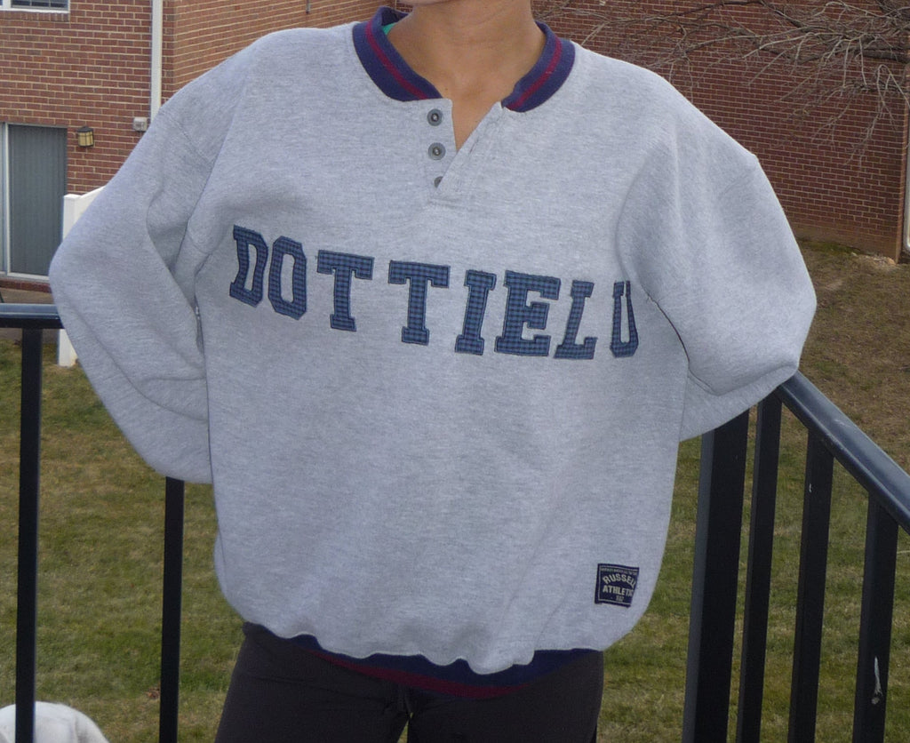 Retro Letter Crewneck