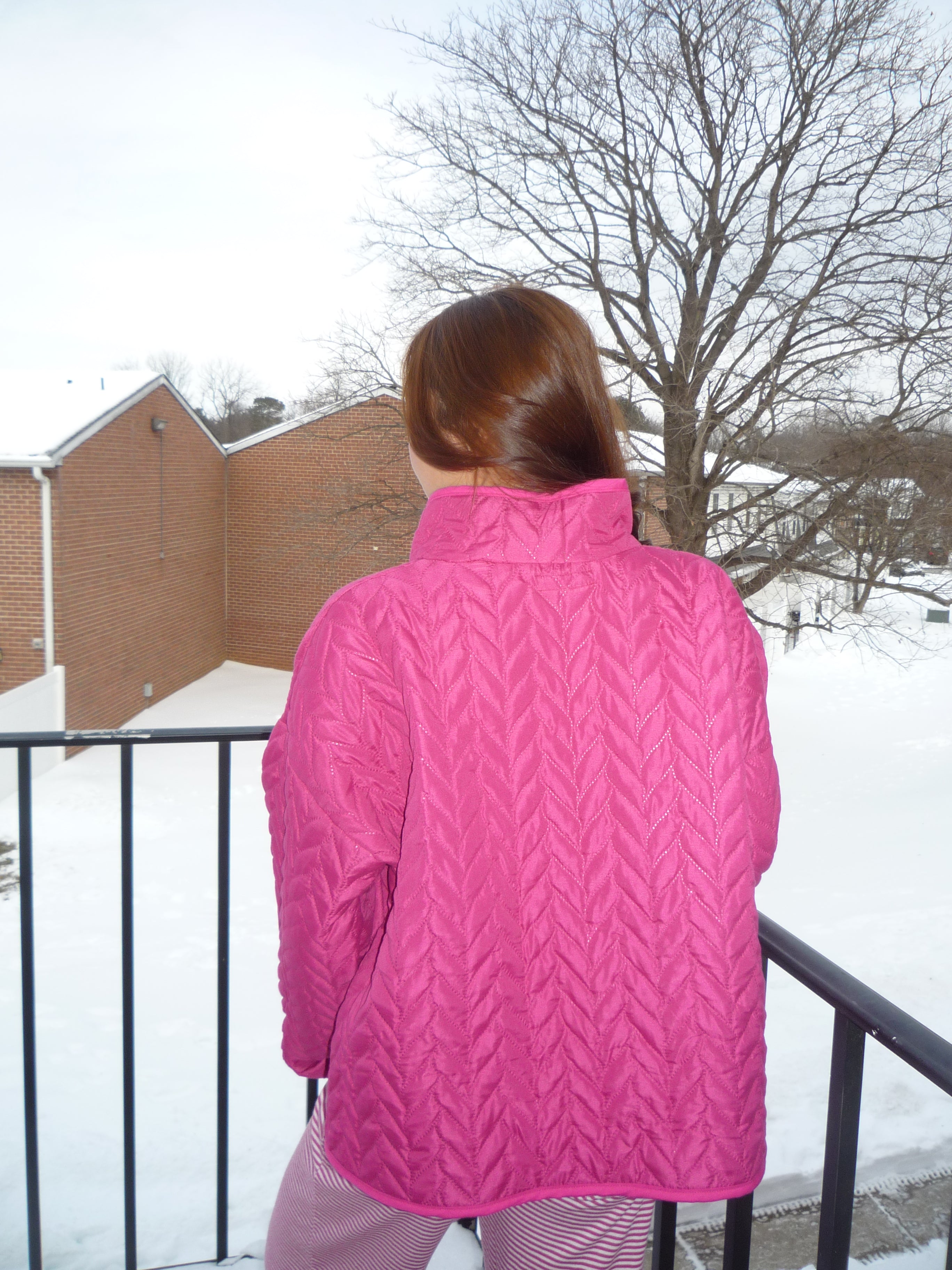 Pink Valentine's Mockneck