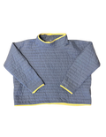 Blue and Yellow Mockneck