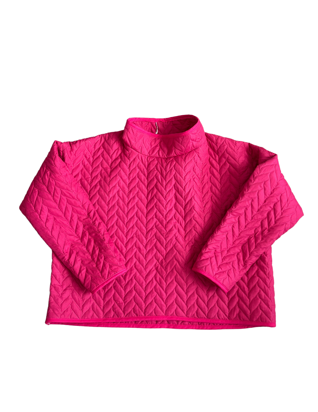 Pink Valentine's Mockneck