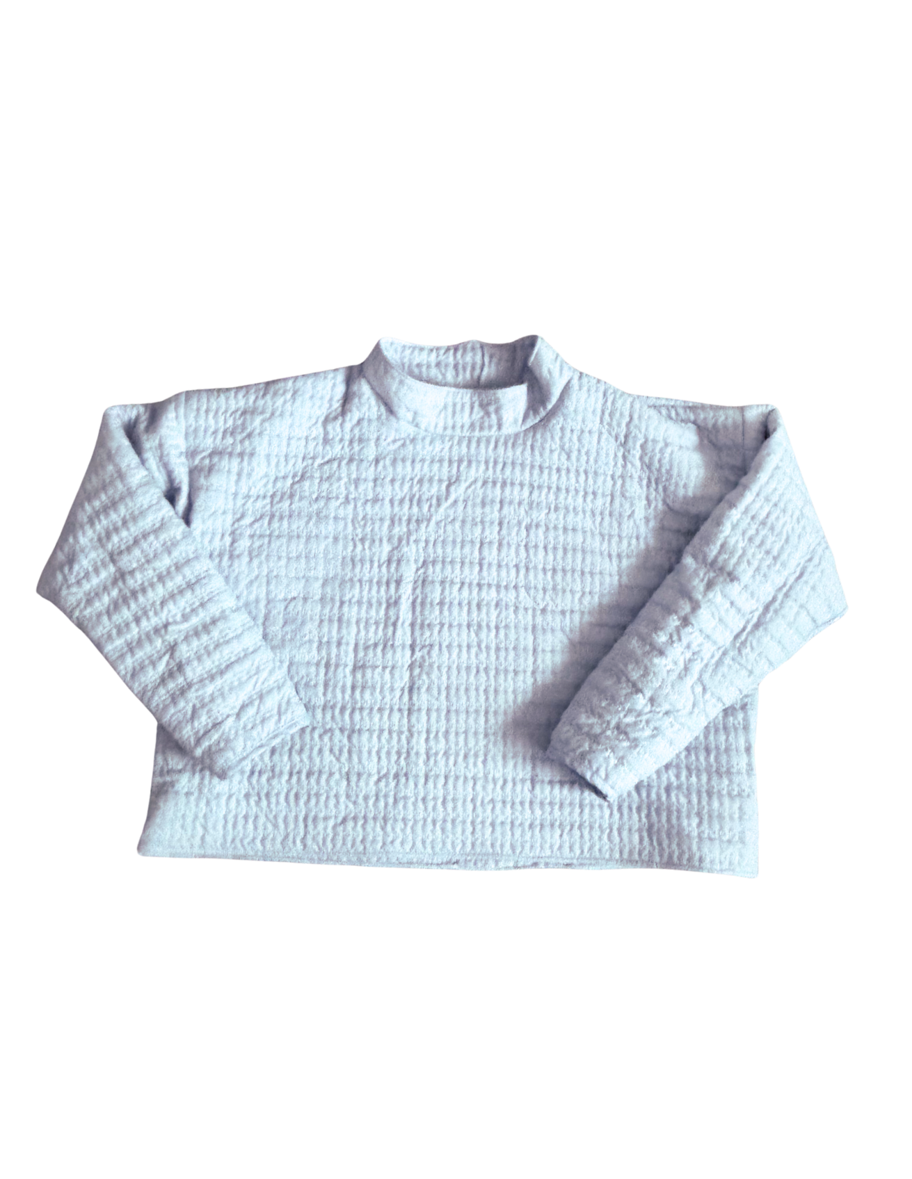 Baby Blue Mockneck