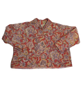 Paisley Printed Mockneck